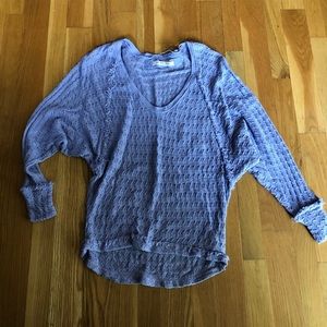 Free people lavender sweater